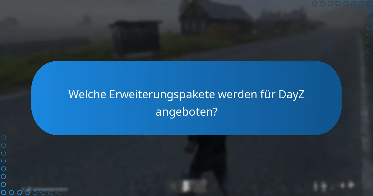 Welche zusätzlichen Funktionen bietet der DayZ-DLC?