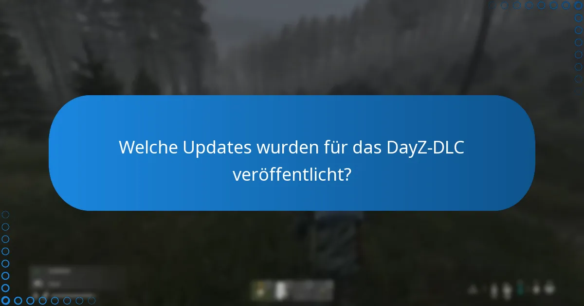 Welche Patches wurden auf das DayZ-DLC angewendet?